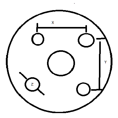 Drive shaft flange sketch