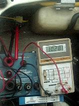 Measuring Headlight Voltage