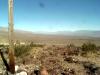 A view from the Slate Range Crossing bearing pole north into Panamint Valley.